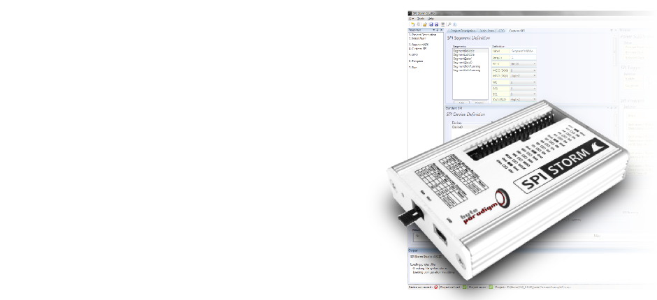 SPI Storm serial protocol host adapter